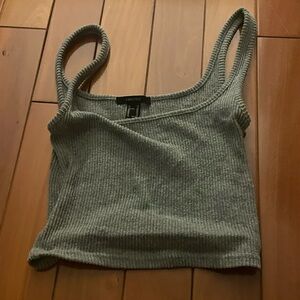 forever 21 cropped tank top
